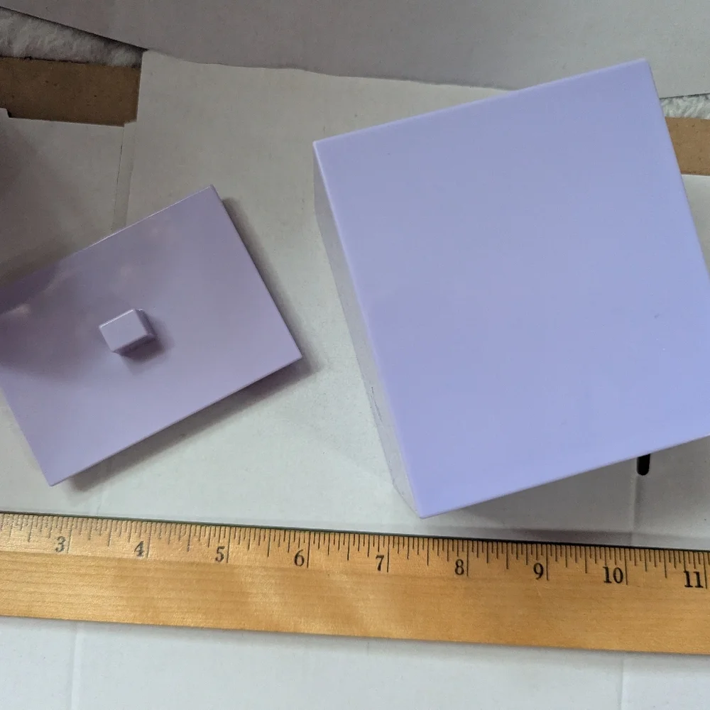 Purple Storage Organizer And 2 Containers